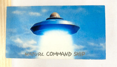 Naturl Command Ship Godzilla Monster Encyclopedia 2 Card SFX TOHO TCG No.006-image