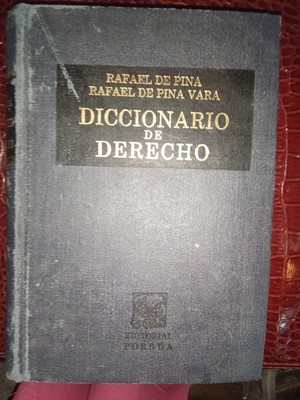 DICCIONARIO DE DERECHO (SPANISH EDITION) By Rafael De Pina-image