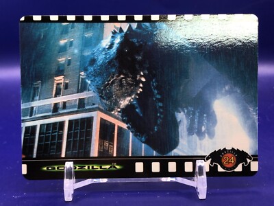 Godzilla Movie Film 1998 24 Card Bandai Japanese-image