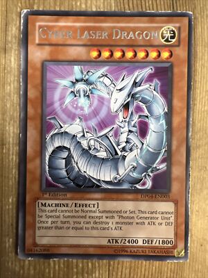 Yu-Gi-Oh! TCG Cyber Laser Dragon Duelist Pack 4: 1st Edition DP04-EN003 HP-image