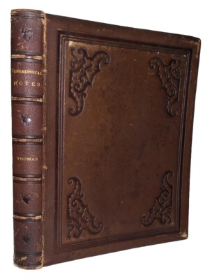 1877, 1st Ed, GENEALOGICAL NOTES, PEDIGREE OF THE THOMAS FAMILY OF MARYLAND, MD-image