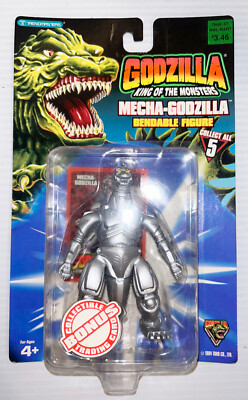 1994 Trendmasters Godzilla Mecha-Godzilla Bendable MOC. Destroy All Monsters!-image