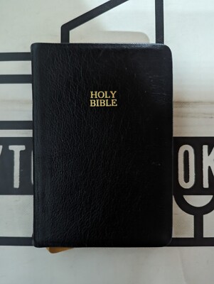 The Holy Bible by His Majesty's Special Command 1959 Leather Vintage! RARE!-image