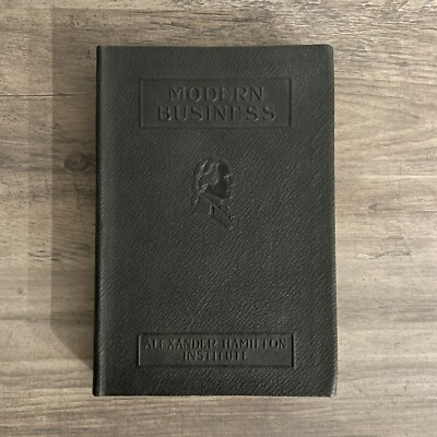 Modern Business Alexander Hamilton Institute Insurance #19 Vintage 1921-image