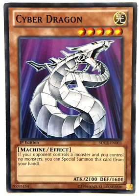 YuGiOh! - Cyber Dragon - SDCR-EN003 - 1st Edition - Common-image