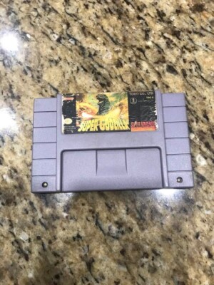 Super Godzilla (Super Nintendo Entertainment System, 1993) Authentic SNES Works-image