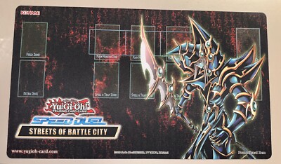 YuGiOh Speed Duel Streets of Battle City OTS Mat Dark Paladin Playmat NEW-image