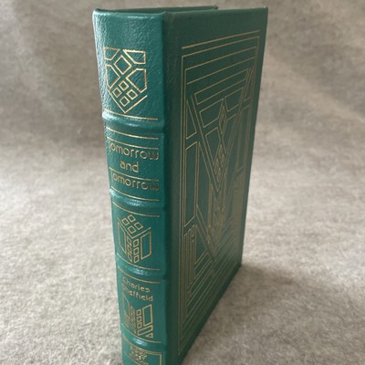 Easton Press Science Fiction Tomorrow and Tomorrow Sheffield SIGNED NrMT CK-image