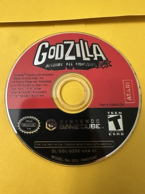 Godzilla: Destroy All Monsters Melee (Nintendo GameCube, 2002) Disc Only-image