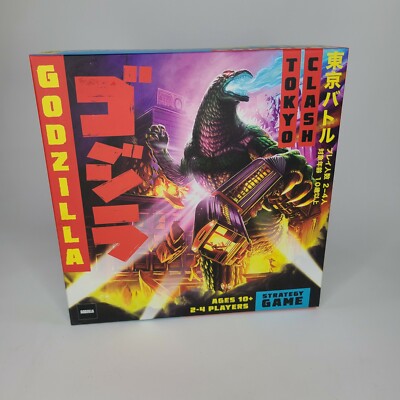 Funko Games Godzilla Tokyo Clash Strategy Board Game New & Sealed-image