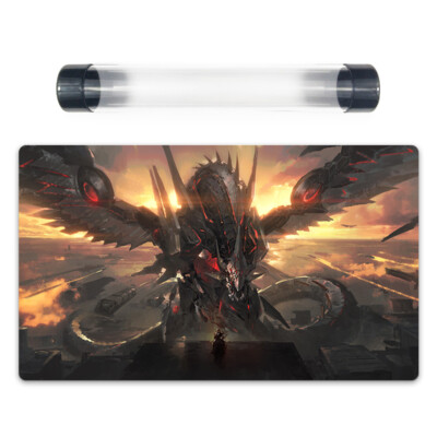 Ygomat Cyber Dragon Infinity Trading Card Game CCG Playmat Free Best Tube-image