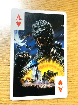 Godzilla  Playing Cards Poker Card  TOHO  From Japan  C-46-image