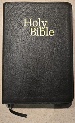 KJV Teachers Reference Edition HOLY BIBLE RED LETTER Natl Publishing Co Leather-image