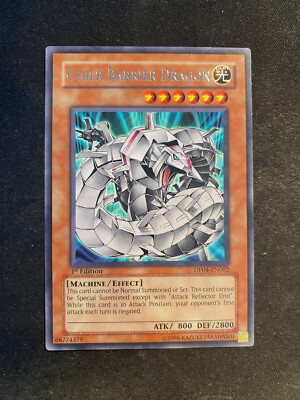 Cyber Barrier Dragon - Rare - DP04-EN002 -Yu-Gi-Oh N/M-image