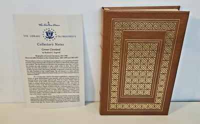EASTON PRESS Grover Cleveland Rexford G. Tugwell 2000 Leather Ed Presidents-image