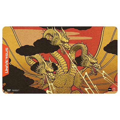 UniVersus Godzilla Challenger Series - King Ghidorah Playmat - 24 x 14 Neopre...-image