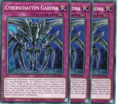 yugioh 3x cyber shadow gardna ledd-deb21 common 2nd edition german-image