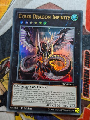 Yugioh Cyber Dragon Infinitry LEDD-ENB31 -Ultra Rare-1st Ed - LP-image