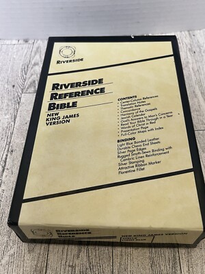 Riverside Reference Bible NKJV Blue 45RLLB-image