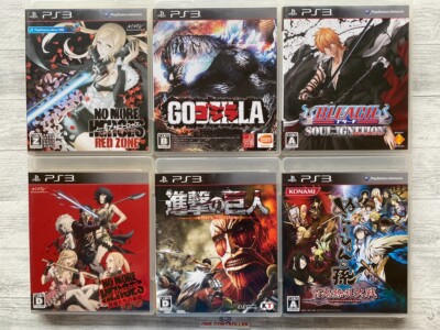 SONY PS3 No More Heroes & Godzilla & Attack on Titan & Bleach Nurarihyon no Mago-image