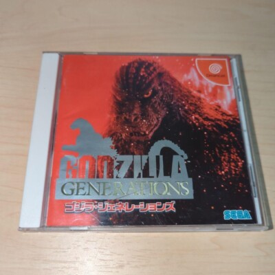 Godzilla Generations SEGA Dreamcast DC Japan import-image