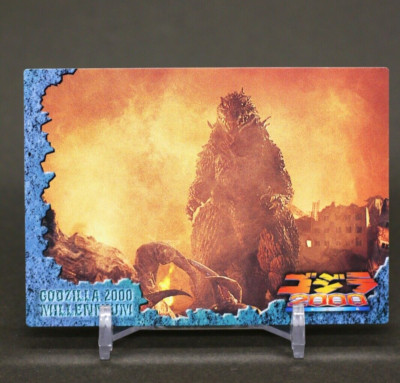Godzilla 2000 Card Vintage Toho Movies limited Japanese #10-image