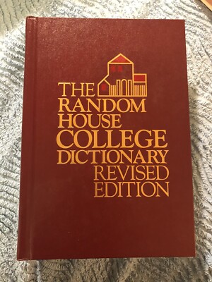 The Random House College Dictionary: Revised Edition Leather-bound 1988-image
