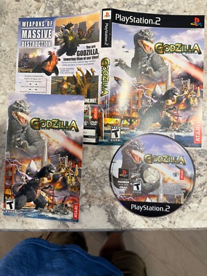 PS2 PLAYSTATION 2 GODZILLA SAVE THE EARTH SONY-image