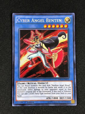 YUGIOH CYBER ANGEL BENTEN DRL3-EN012 1ST SECRET LIGHT PLAY-image