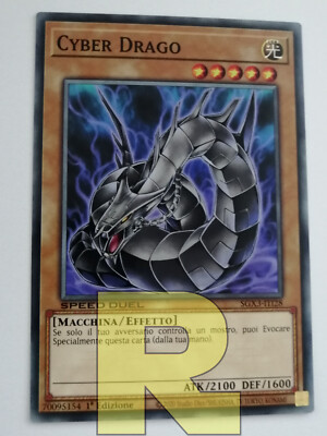 Cyber Drago / Dragon® Speed Duel® Comune® SGX3-ITI28® Italian-image