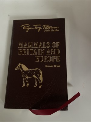 MAMMALS OF BRITAIN AND EUROPE Easton Press LEATHER Roger Peterson Field Guide-image