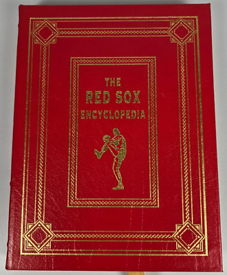 THE RED SOX ENCYCLOPEDIA By Robert S. Redmount Easton Press Leather 2002-image