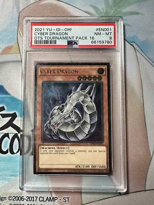 Cyber Dragon Ultimate Rare OTS PSA 8-image