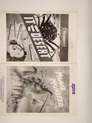 THE MOVIE MONSTER GAME Manual. GODZILLA 1986. EPYX. +  Bonus Manual -image