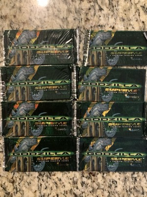 Godzilla 1998 Trading Card Sealed Packs-image