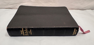 The New Chain Reference Bible Thompson 1964 Kirkbride Black JA3-image