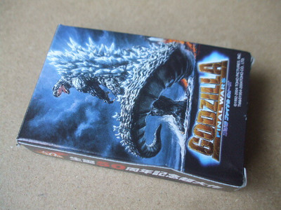 GODZILLA FINAL WARS 50th Godzilla Blockbuster Playing Card Mini Toho Rare-image