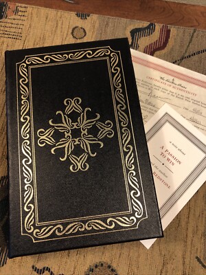 A PASSION TO WIN by SUMNER REDSTONE ~ Easton Press SIGNED 1st Edition-image