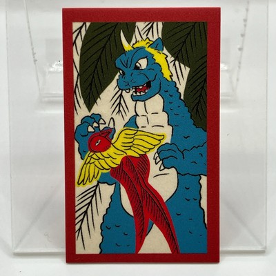 Gabara Godzilla Hanafuda Japanese Card 70th Anniversary 2024 Japan Anime Rare-image
