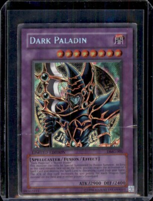 Dark Paladin Secret Rare Limited Edition Dmg-001 Heavy Played / DM #3-image