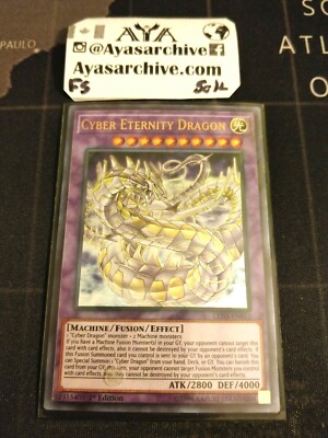 Cyber Eternity Dragon LED3-EN012 Ultra Rare 1st NM/VLP - YUGIOH-image