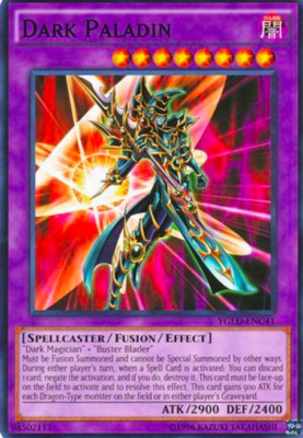 1X NM Dark Paladin - YGLD-ENC41 - Common Unlimited-image