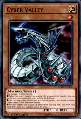 1st Ed Cyber Valley LEDD-ENB06 Yugioh-image