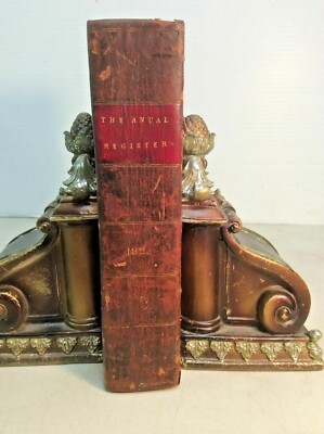 1823 ANNUAL REGISTER History Politics Literature Poetry Births Deaths+++ LEATHER-image