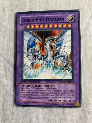 YuGiOh Trading card Cyber End Dragon MF02-EN003 Limited Yu-Gi-Oh-image