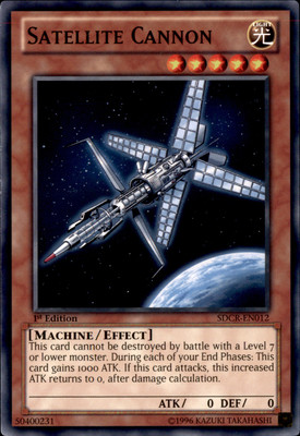 1st Ed Satellite Cannon SDCR-EN012 Yugioh-image