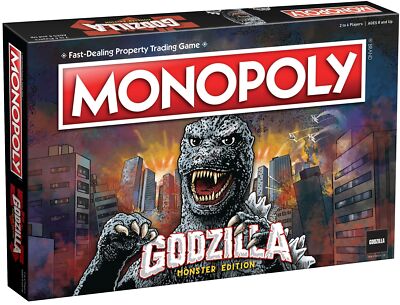 Monopoly Godzilla | Featuring Familiar Locations and Iconic Kaiju Monsters-image
