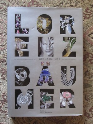 OOP! LORENZ BAUMER PARIS EXQUISITE DESIGNER JEWELRY HISTORY PHOTO BOOK FREE SHIP-image