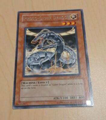 Proto-Cyber Dragon Ultra Rare SOI-EN010 1st Edition Yu-Gi-Oh Card LP-image