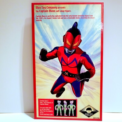 MAX TOY COMPANY CAPTAIN MAXX MARK NAGATA PROMO ART CARD GODZILLA ULTRAMAN 11